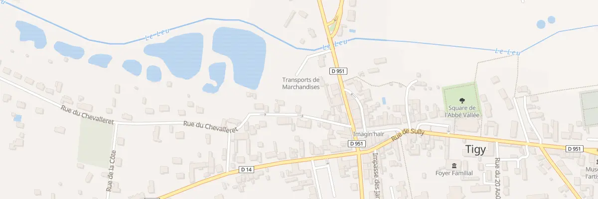 Plan du 12 Rue du Chevalleret à Tigy