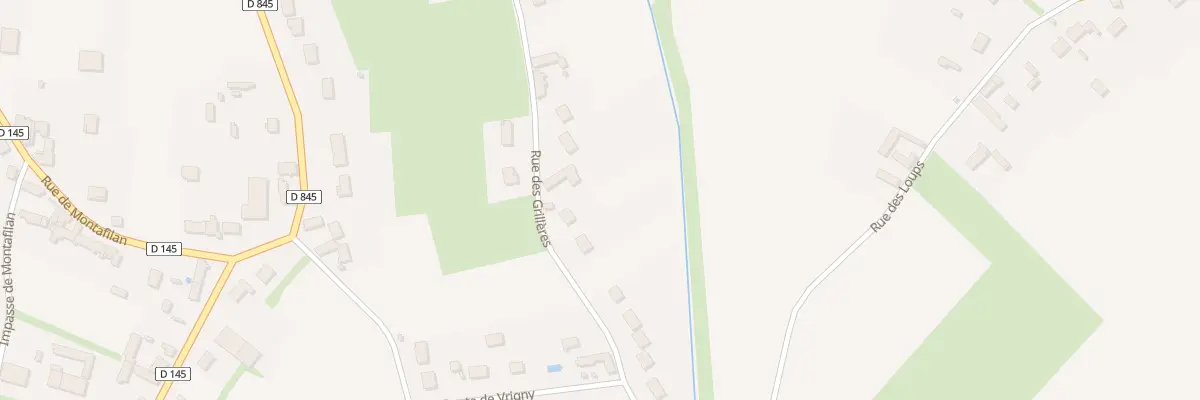 Plan du 25 Rue des Grilleres à Mareau-aux-Bois