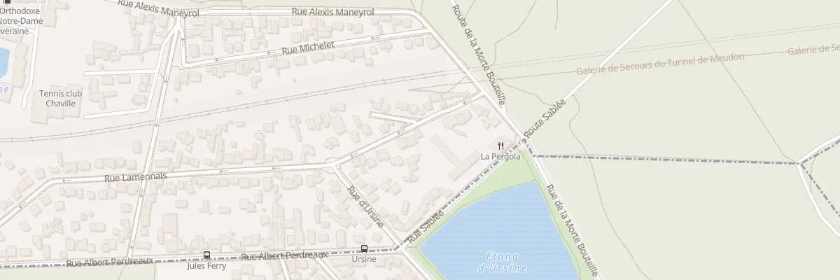 Plan du 20 Rue Alexis Drappier à Chaville