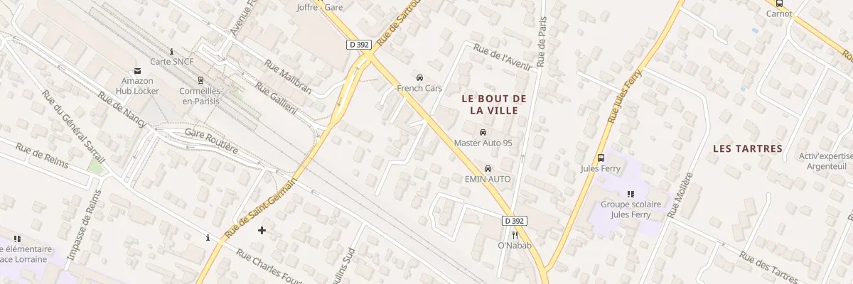Plan du 18 Bd Joffre à Cormeilles-en-Parisis