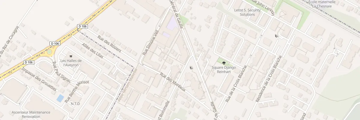 Plan du 187B Rue du General de Gaulle à Montigny-lès-Cormeilles