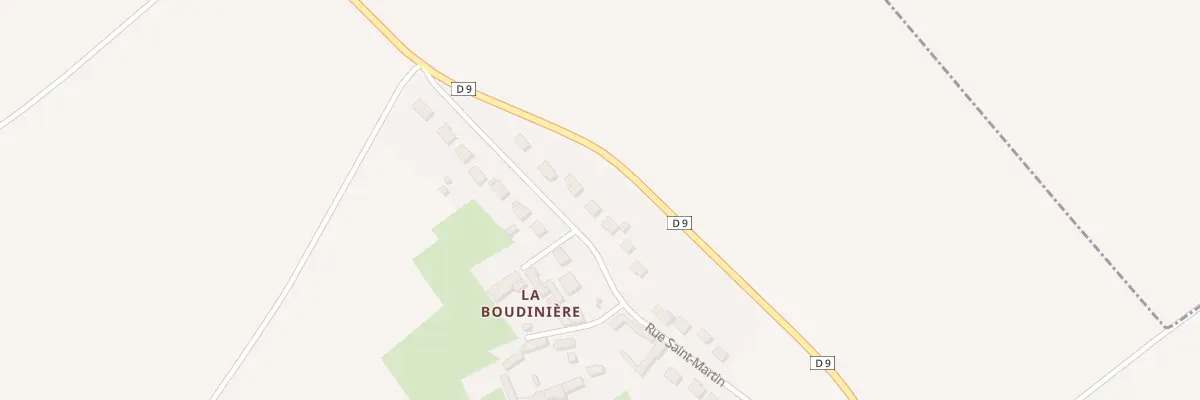 Plan du 12 Rue Saint Martin (boudiniere) à Oroër
