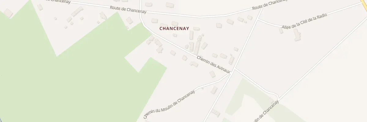 Plan du 14 Chem des Avinaux à Allouis