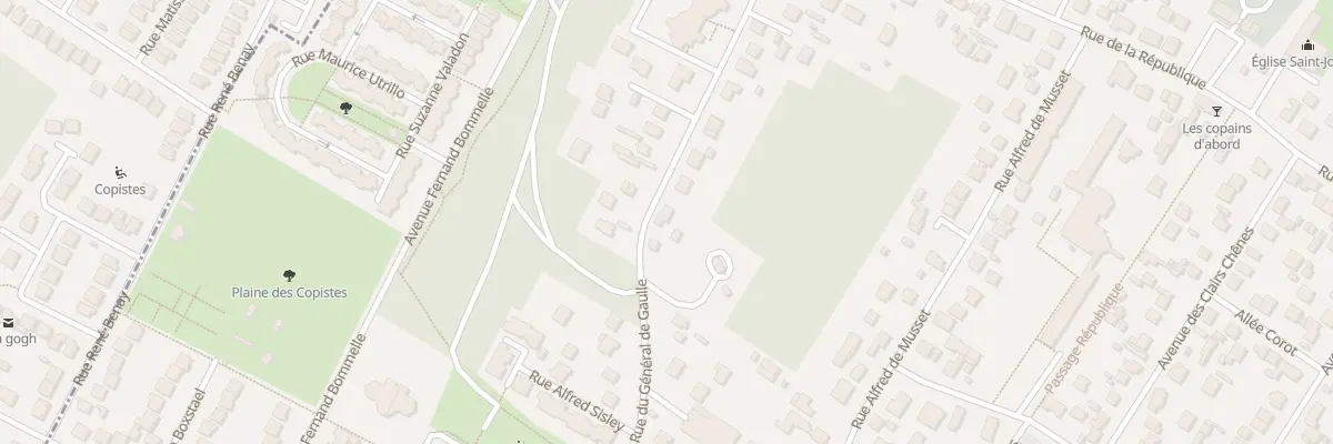Plan du 184 Rue du General de Gaulle à Montigny-lès-Cormeilles