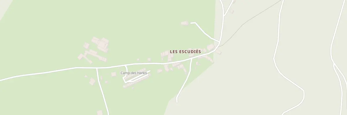 Plan du 18 Ham Les Escudies Bas à Arfons