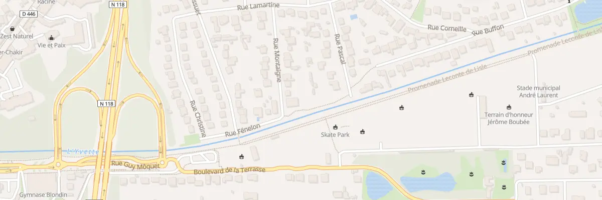 Plan du 4 Rue Montaigne à Orsay