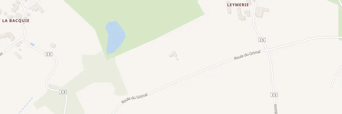 Plan du 5412 Le Grimal à Montbazens