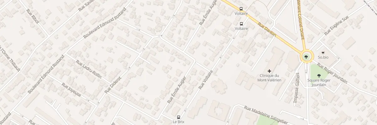 Plan du 38 Rue Emile Augier à Rueil-Malmaison