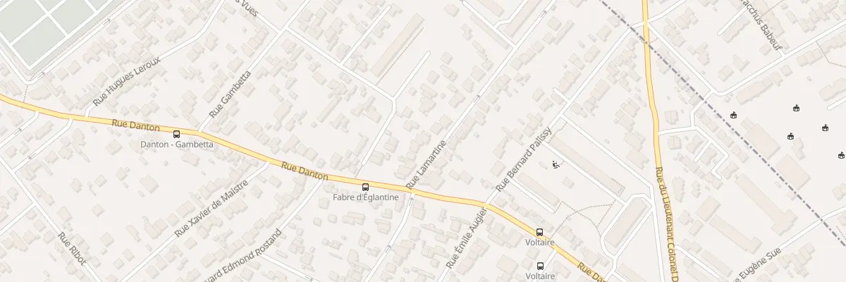 Plan du 13 Rue Lamartine à Rueil-Malmaison