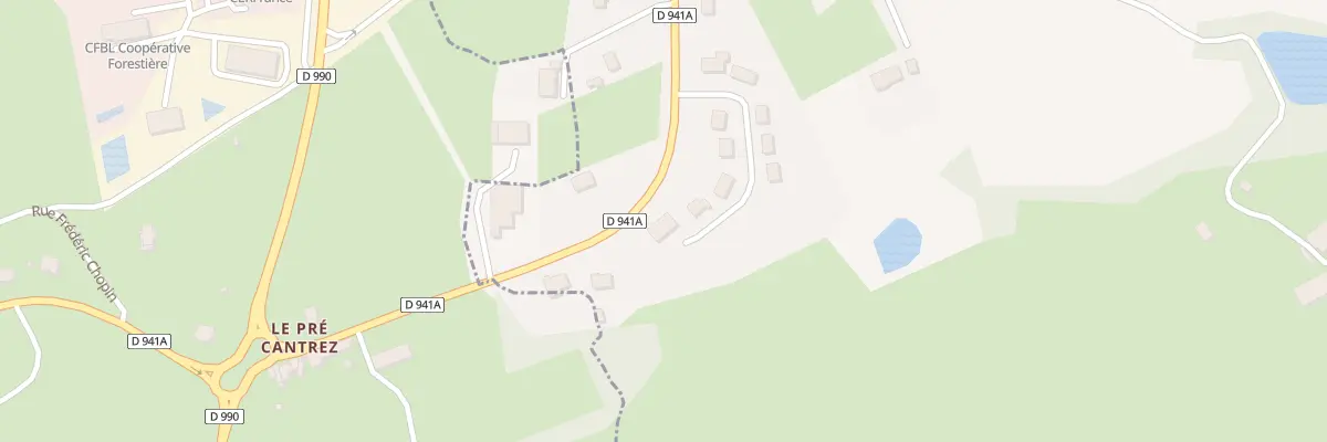 Plan du 12 Lot de la Vergne - la Feuillie à Saint-Amand