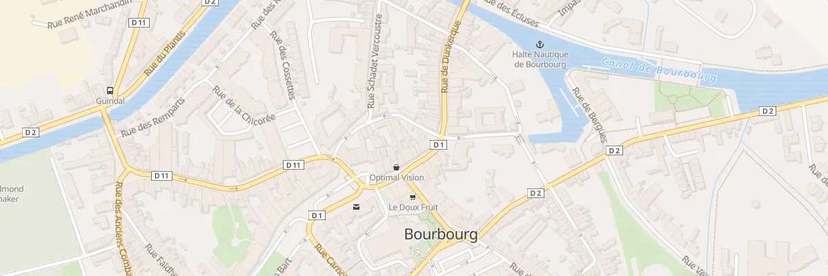 Plan du 5 Rue de Dunkerque à Bourbourg