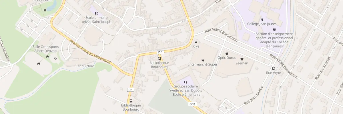 Plan du 33 Rue Jean Varlet à Bourbourg