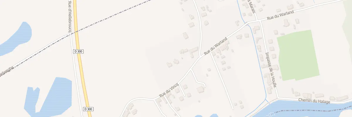 Plan du 76 Rue de Vincq à Houlle