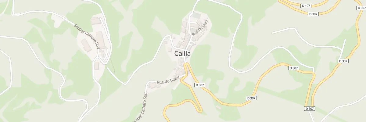 Plan du 6 Rue des Lavoirs à Cailla