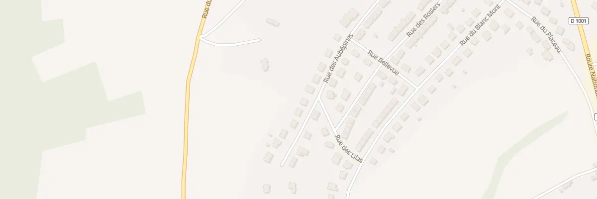 Plan du 12 Rue des Aubépines à Sainte-Geneviève