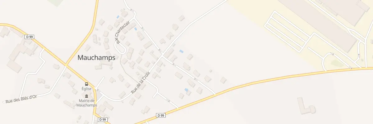 Plan du 2T Rue de la Mare du Bois à Mauchamps