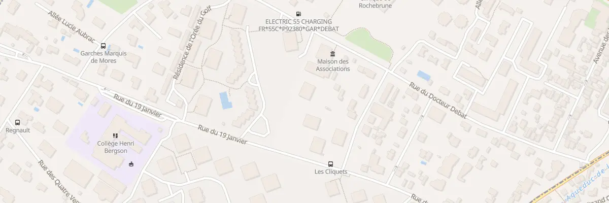 Plan du 3 Rue des Cliquets à Garches