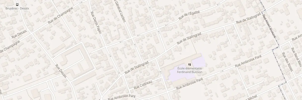Plan du 65 Rue de Stalingrad à Houilles