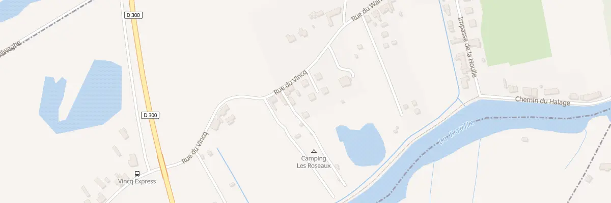 Plan du 77 Rue de Vincq à Houlle