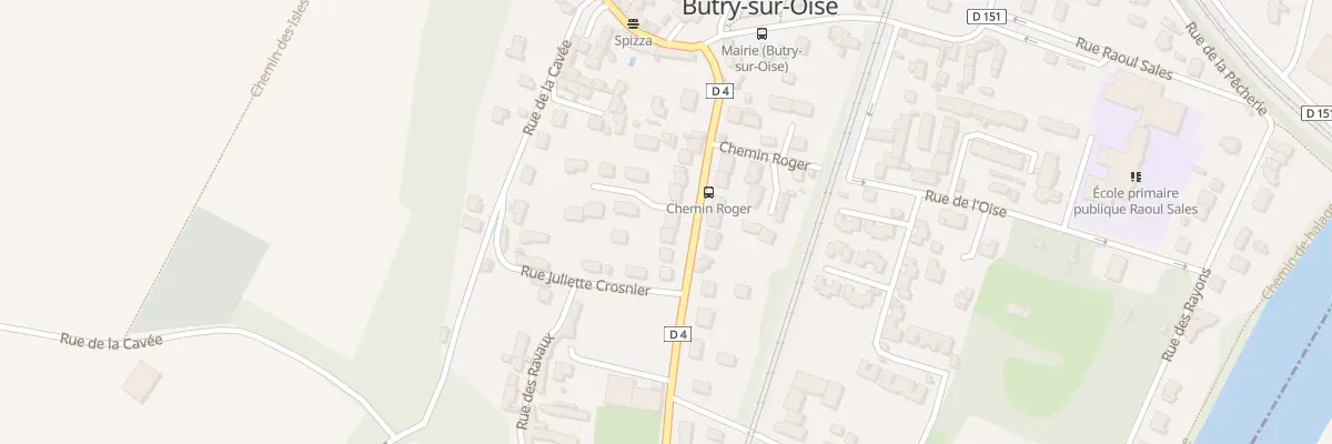 Plan du 22 Rue Pasteur à Butry-sur-Oise