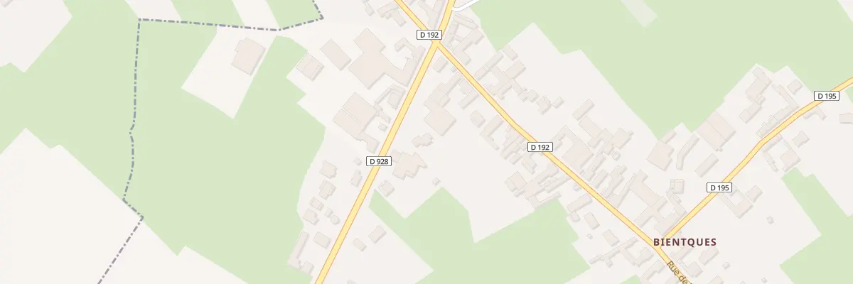 Plan du 12B Rte Nationale à Pihem