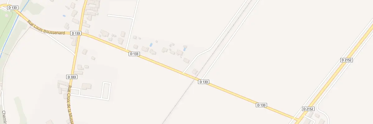 Plan du 2 Rue Louis Boussenard à Escrennes