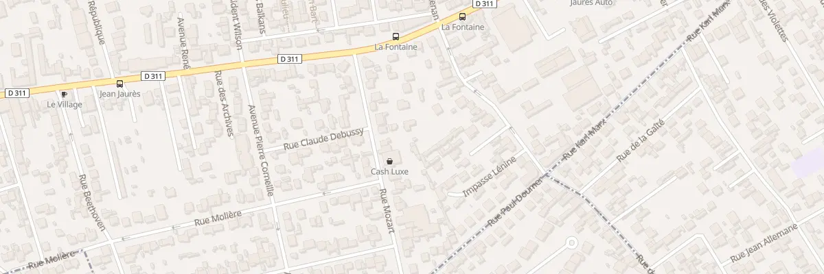 Plan du 15 Rue Mozart à Houilles