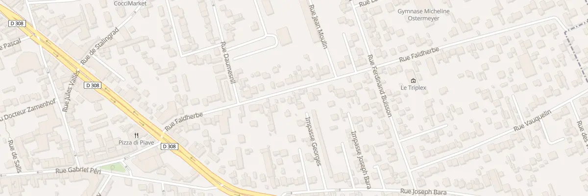 Plan du 18 Rue Faidherbe à Houilles