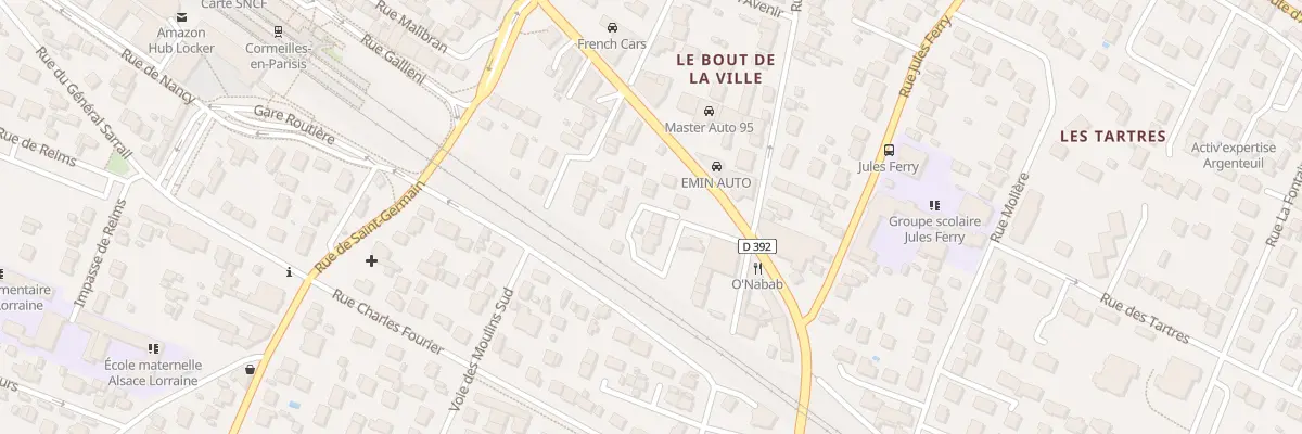 Plan du 28B Bd Joffre à Cormeilles-en-Parisis