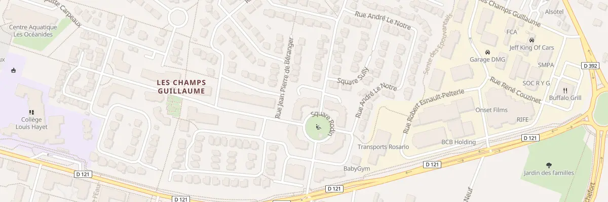 Plan du 10 Sq Rodin à Cormeilles-en-Parisis