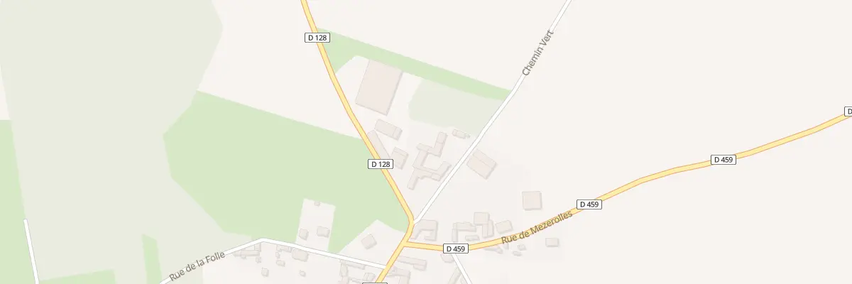 Plan du 3 Che Vert au Meillard
