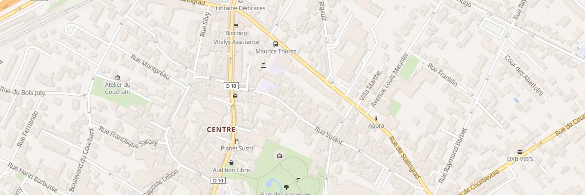 Plan du 62 Rue Volant à Nanterre