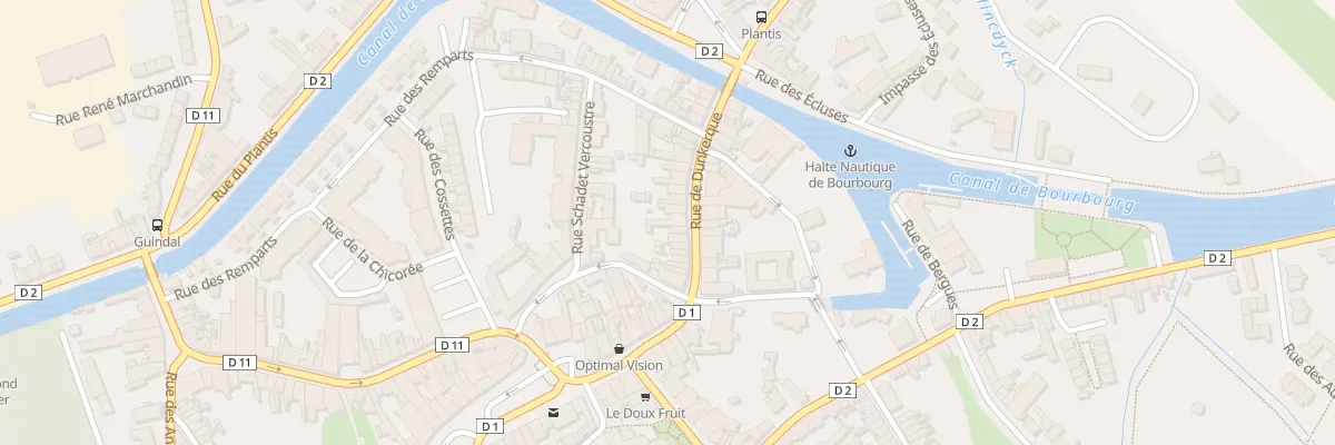 Plan du 29 Rue de Dunkerque à Bourbourg