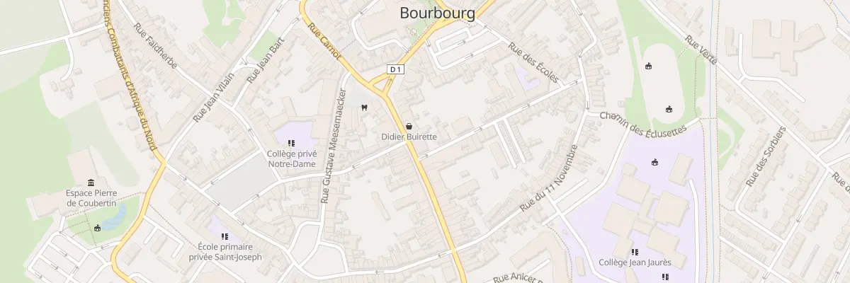 Plan du 17 Rue Paul Machy à Bourbourg