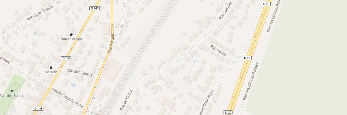 Plan du 7 Rue Lormier à Étréchy