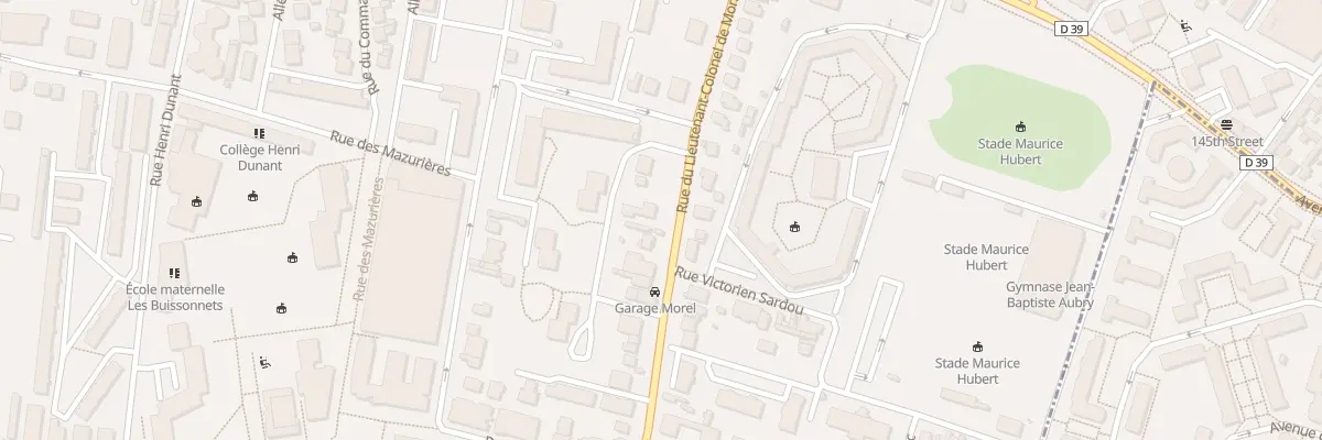 Plan du 32 Rue Lt Col de Montbrison à Rueil-Malmaison