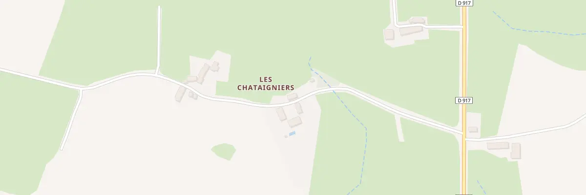 Plan du 4 Les Chataigniers à Boussac-Bourg