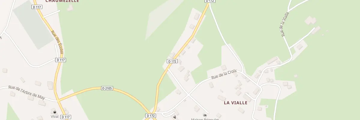 Plan du 1 Rue Antoine Brigoulet à Sornac