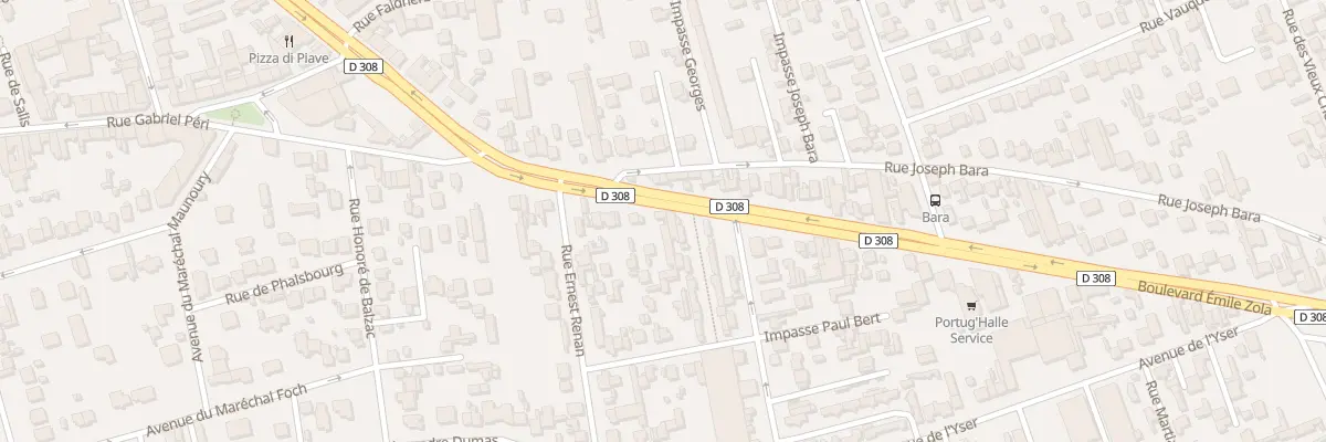 Plan du 24 Bd Emile Zola à Houilles
