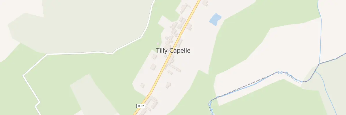 Plan du 13 Rue Principale à Tilly-Capelle
