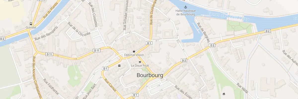 Plan du 8 Rue de Dunkerque à Bourbourg