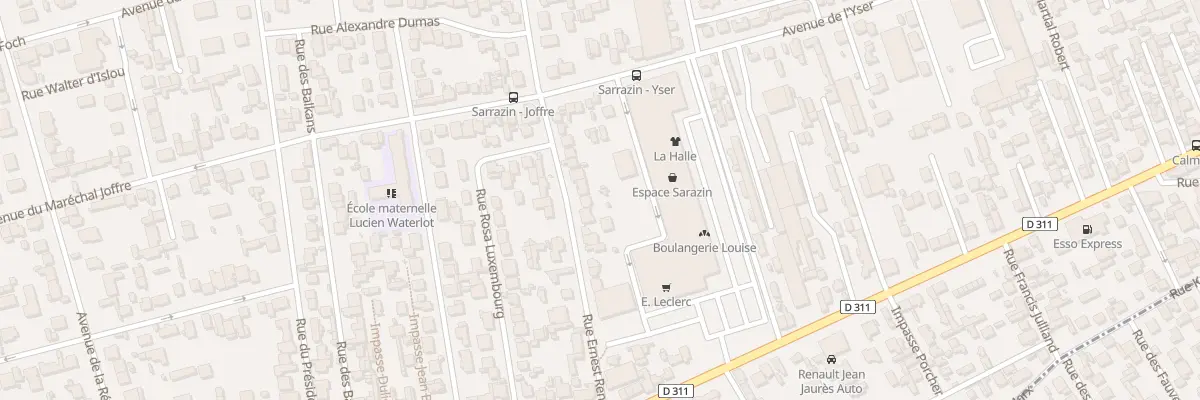 Plan du 27 Rue Ernest Renan à Houilles