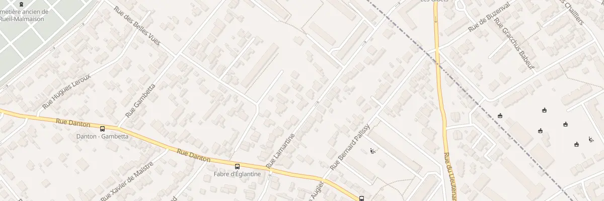 Plan du 23 Rue Lamartine à Rueil-Malmaison