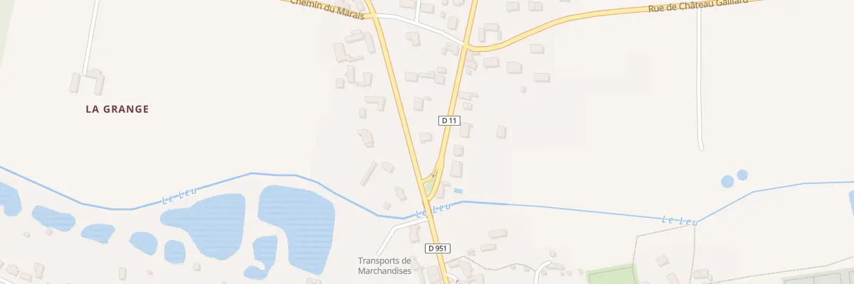 Plan du 4 Rte de Jargeau à Tigy