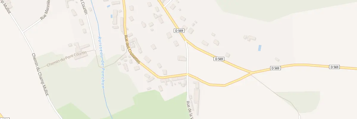 Plan du 20 Rue de la Vigne au Mai à Ponchon