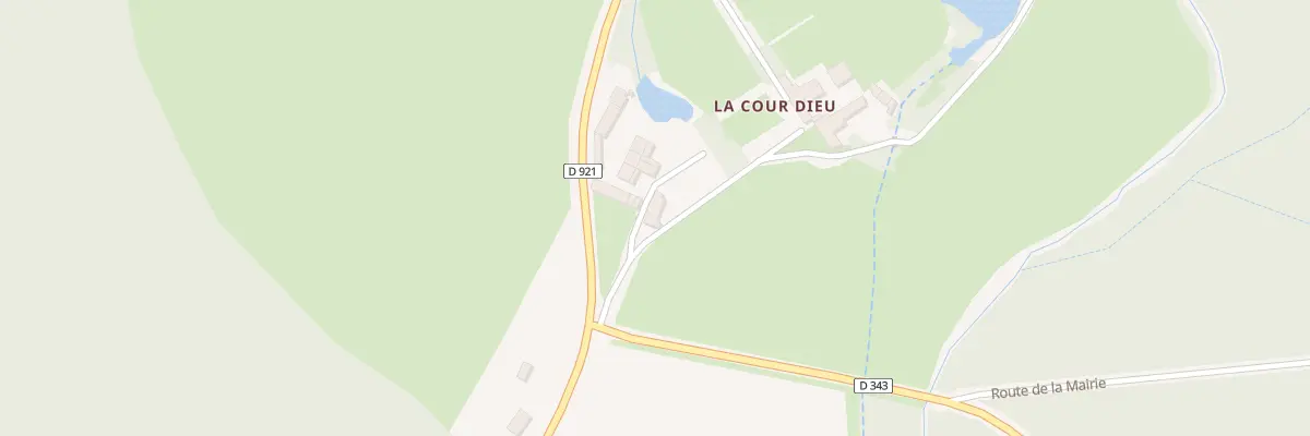 Plan du 5047 La Cour Dieu à Ingrannes