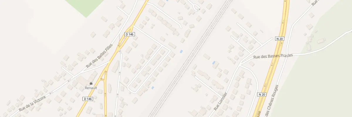 Plan du 36 Rue de la Souche Picard à Étréchy