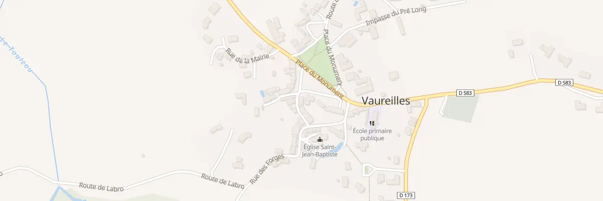 Plan du 5015 Vaureilles à Vaureilles