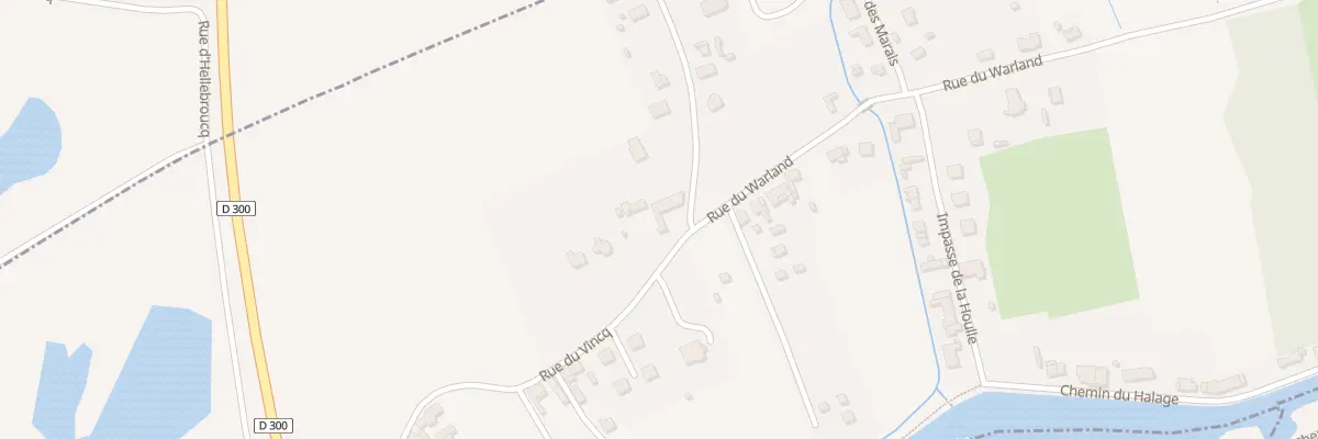 Plan du 78 Rue de Vincq à Houlle