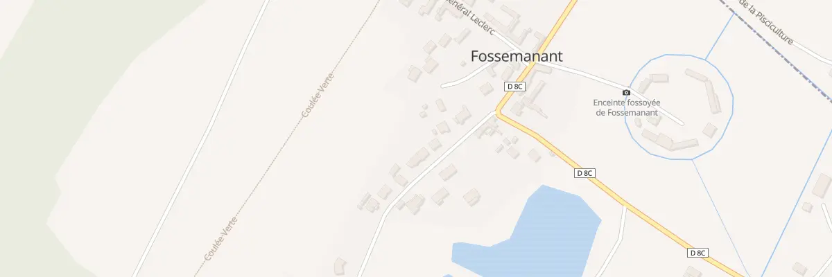 Plan du 160 Rue de Neuville à Fossemanant
